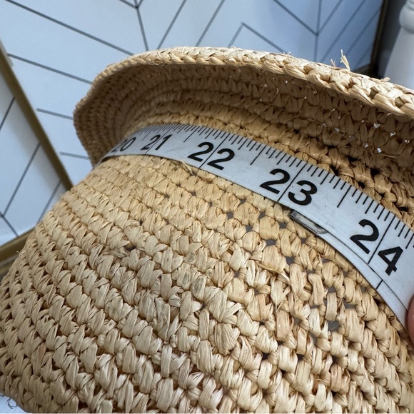True Religion Straw Fedora Hat
